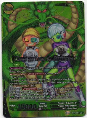 Cheelai and Lemo//Cheelai and Lemo, the Kindhearted #BT6-054 Destroyer Kings DBS