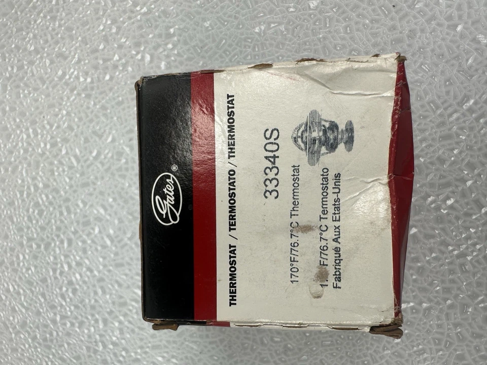Nuevo termostato Gates Racing 33340S 170 grados Acura para Honda D16 B16 B18 B20 Foto 4 de 4