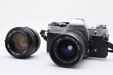 [Near Mint] Canon AE-1 FD 35-70mm 50mm F1.4 s.s.c Film Camera SLR From JAPAN