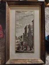Giuseppe Zocchi Italy Engraving P.V.T I II V VII Lot Of 4 Flamed