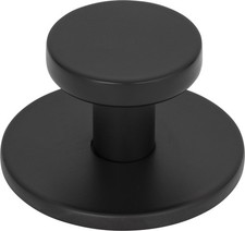 Atlas A600-BL Dot Knob 1 1/4 Inch - Matte Black