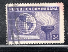 DOMINICAN REPUBLIC  STAMPS USED  LOT 1565CO