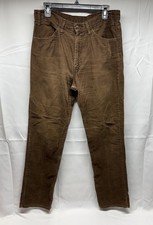 Vintage 1981 Levi  s 519 Corduroy Pants Brown 34x32 70s Style 80s White Tab Talon