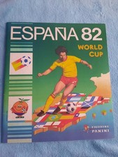 ALBUM PANINI FIGURINE CALCIATORI MONDIALI ESPANA 1982 82 - VUOTO DA EDICOLA MINT