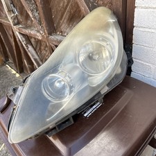 Vauxhall Corsa Headlight D 06-10 Passenger Left Front Light 13217455EJ Lens