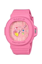CASIO BABY-G BGA-10-4AJF PLAYFUL HEARTS Pink Color Analog Women in Box New