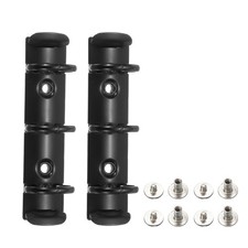 A8 Ring Binder Mechanisms, 2 Set 3-Hole Replacement Binder Planner, Black