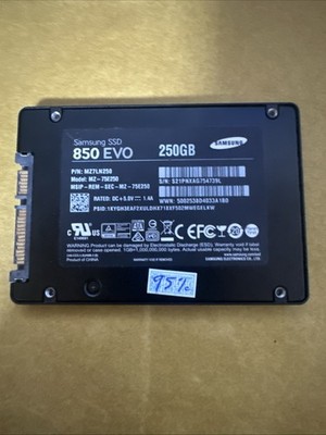 Samsung 850 EVO 250gb SSD 95%
