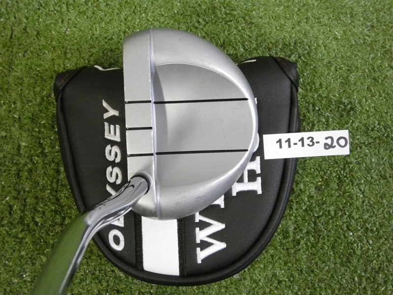 Odyssey White Hot OG Rossie DB Double Bend 33" Putter with White Hot Versa HC  - Image 4 of 4