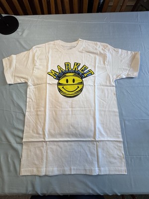 Chinatown Market Smiley Hoops T-Shirt White Brand New Size Medium. Hot