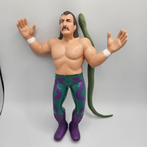 Jake The Snake 1987 WWF  Titan Sports Vintage Wres...