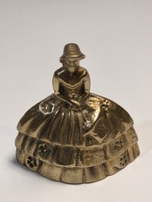 Vintage Brass Bell Southern Belle  Lady With ...