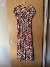 QED London Women’s Floral Summer Dress Size 14