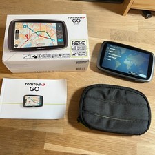 TomTom Go 6100 GPS Sat Nav UK Lifetime Maps Traffic Speed Cameras 
