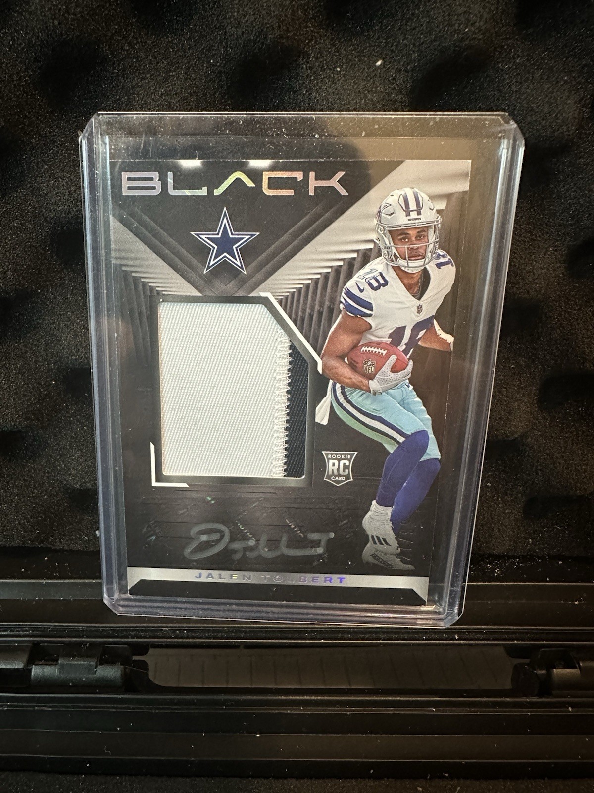 Jalen Tolbert Panini Black #228 Patch Autograph