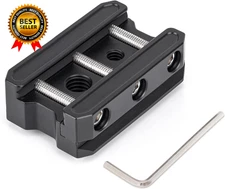 Picatinny Arca Swiss Plate Rail Tripod Mount Adapter Convert to ARCA/RRS Quick