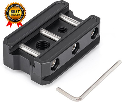 Picatinny Arca Swiss Plate Rail Tripod Mount Adapter Convert to ARCA/RRS Quick