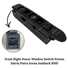 Front Right Main Power Window Switch Proton Satria Putra Arena Jumbuck RHD