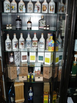Sammlung Gin Sul, Woodland Gin, Whisky 