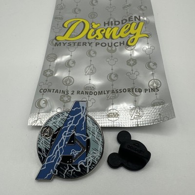 2023 Disney Parks Marvel Avengers A Logo Thor Completer Chaser Hidden Mickey Pin