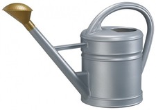 Geli Gartengießkanne Antiqua Farbe zink 5l Gießkanne Blumengießkanne gießen