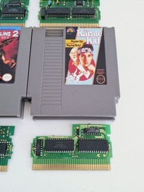 Lot Of 6 Nintendo NES Games W/ Replacement Labels; Castlevania III, Donkey Kong
