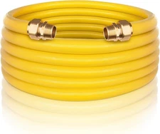 70ft CSST Gas Line 3/4'' Propane Corrugated Stainless Steel Tube 2 Male Fittings