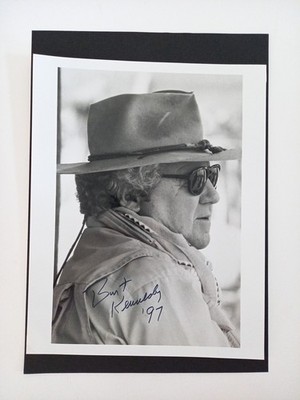 Burt Kennedy - Drehbuchautor und Regisseur, Großformat - original Autogramm - ca