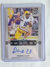 2022 Leaf Draft - Autographs Rookie #BA-DC1 Damone Clark RC D7