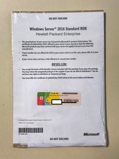 MS Windows Server 2016 Standard OEM Vollversion 16 Core für HPE Server (de)