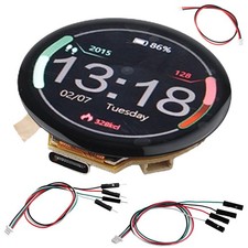 1.28 ESP32-C3 Round Display, 240x240, Capacitive Touch, ESP32-2424S012C-I