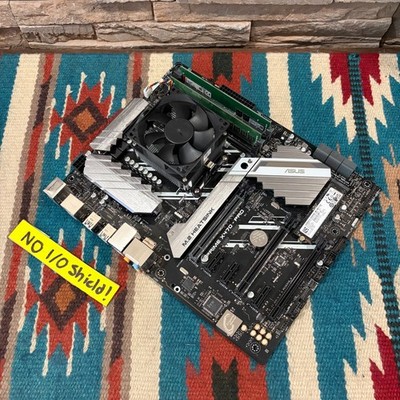 ASUS PRIME X470 PRO AM4 Motherboard Combo! Ryzen 5 1600 16GB RAM 256GB SSD Win11