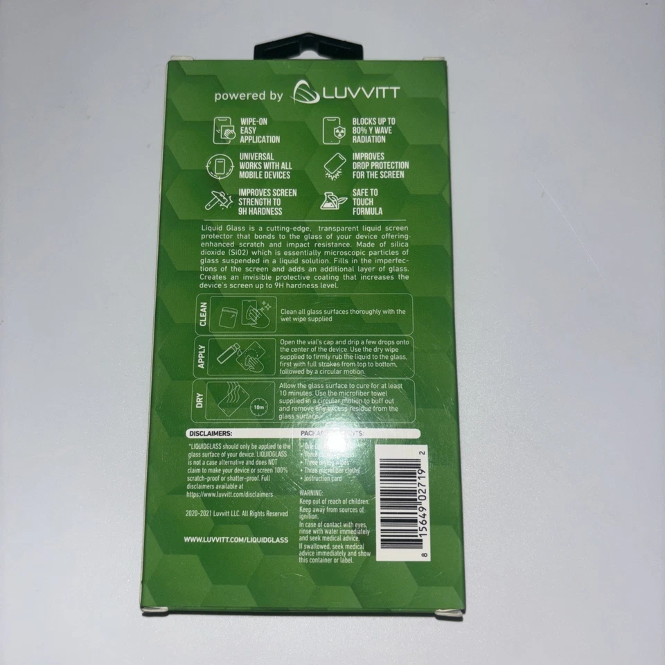 Liquid Glass Screen Protector with $350 Screen Repair Coverage Scratch Resist... - Image 2 of 4