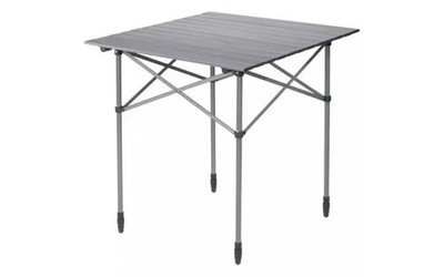 Berger Alu Campingtisch Velino mit Rollplatte 70x70 cm höhenverstellbar, B-Ware