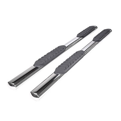 TrailFX A1544S Stainless Steel Oval Polished Nerf Bar for 04-24 Nissan Titan