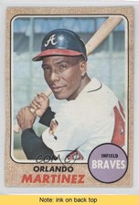 1968 Topps High # Marty Martinez Orlando Martinez #578 READ 0b2