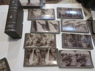 30 Underwood & Underwood Stereoviews of Yosemite Valley in Case