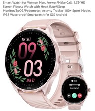 Smart Watch with Call | 1.39" Screen, Heart Rate, 100+ Sports, IP68 Waterproof  