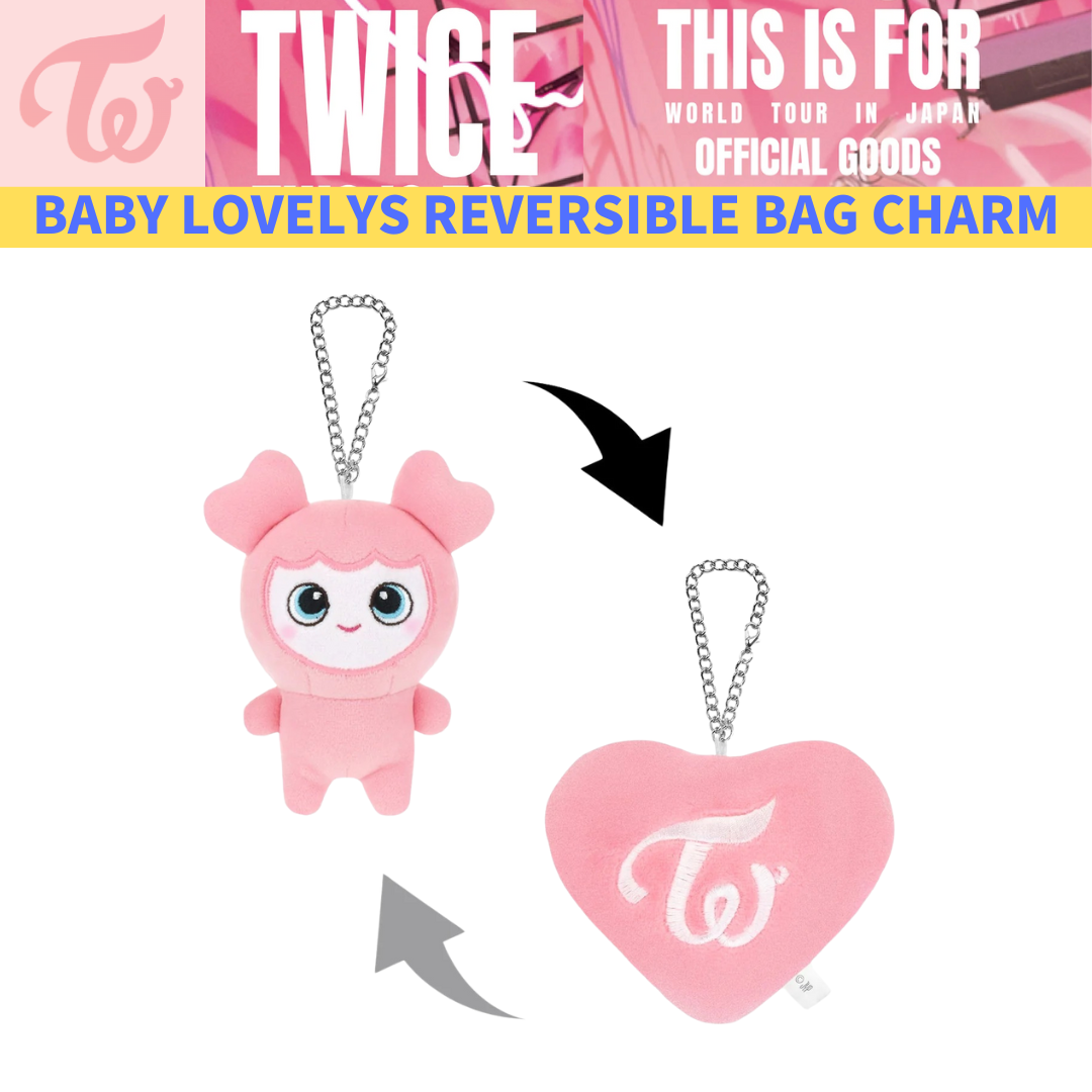 TWICE BABY LOVELYS BAG CHARM3体セット特典カード付 BABY LOVELYS S'MORE BAG CHARM - Baby SAVELY / TWICE『JYP JAPAN