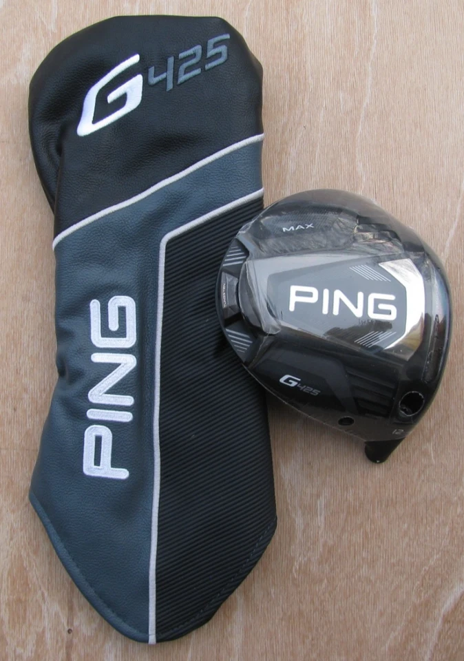 NEW PING G425 MAX DRIVER HEAD ONLY 12 LOFT RIGHT HANDED + HEADCOVER G-425 - Image 2 of 4
