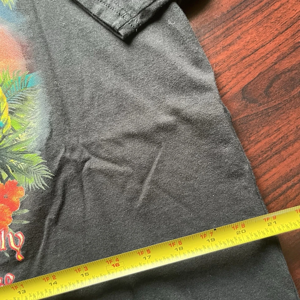 Caribbean Lose The Cracker T Shirt Parrot Black  Men’s Black Size large - Image 3 of 4