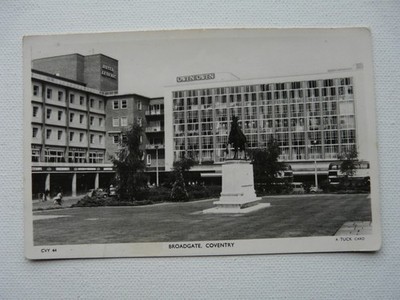 Tuck Echtfoto. Broadgate, Coventry 1956 (75)