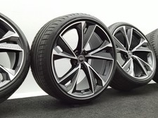 22 Pollici Audi RS6 C8 RS7 4K Struttura Ruote Originale Cerchioni Hankook Come