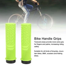 Bike Handlebar Grips Hard Wearing Single Lock On Antislip Increase Riding Safety