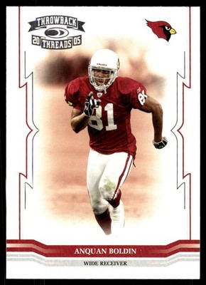 Anquan Boldin 2005 Donruss Throwback Threads #1 Cardinals NFL READ FREE SHIPPING