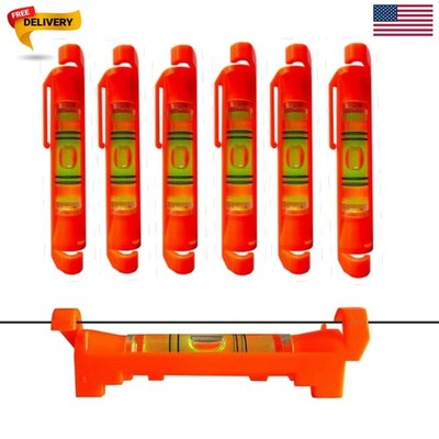 Precision 3-Inch Bubble Level Kit - 7 Pack, Ideal for Construction & Surveying