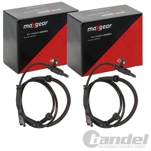 2X Maxgear ABS-SENSOREN Vorne Passend FÜR CitroËN C5 C6 Peugeot 407-image