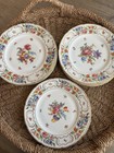 Schumann Bavaria Dresden Flowers 11” Dinner Plates Set Of 8 Smooth Edge