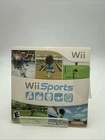 Wii Nintendo - Wii Sports Game W/  Manual - HEAVY SCRATCHES ON DISC - Works