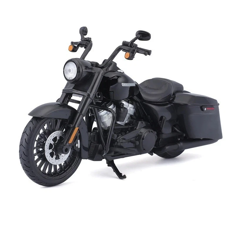 Maisto 1:12 Harley Davidson Road King Moto Modèle Diecast Livraison Gratuite - Photo 4/4